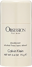 Духи, Парфюмерия, косметика УЦЕНКА Calvin Klein Obsession For Men - Дезодорант-стик *