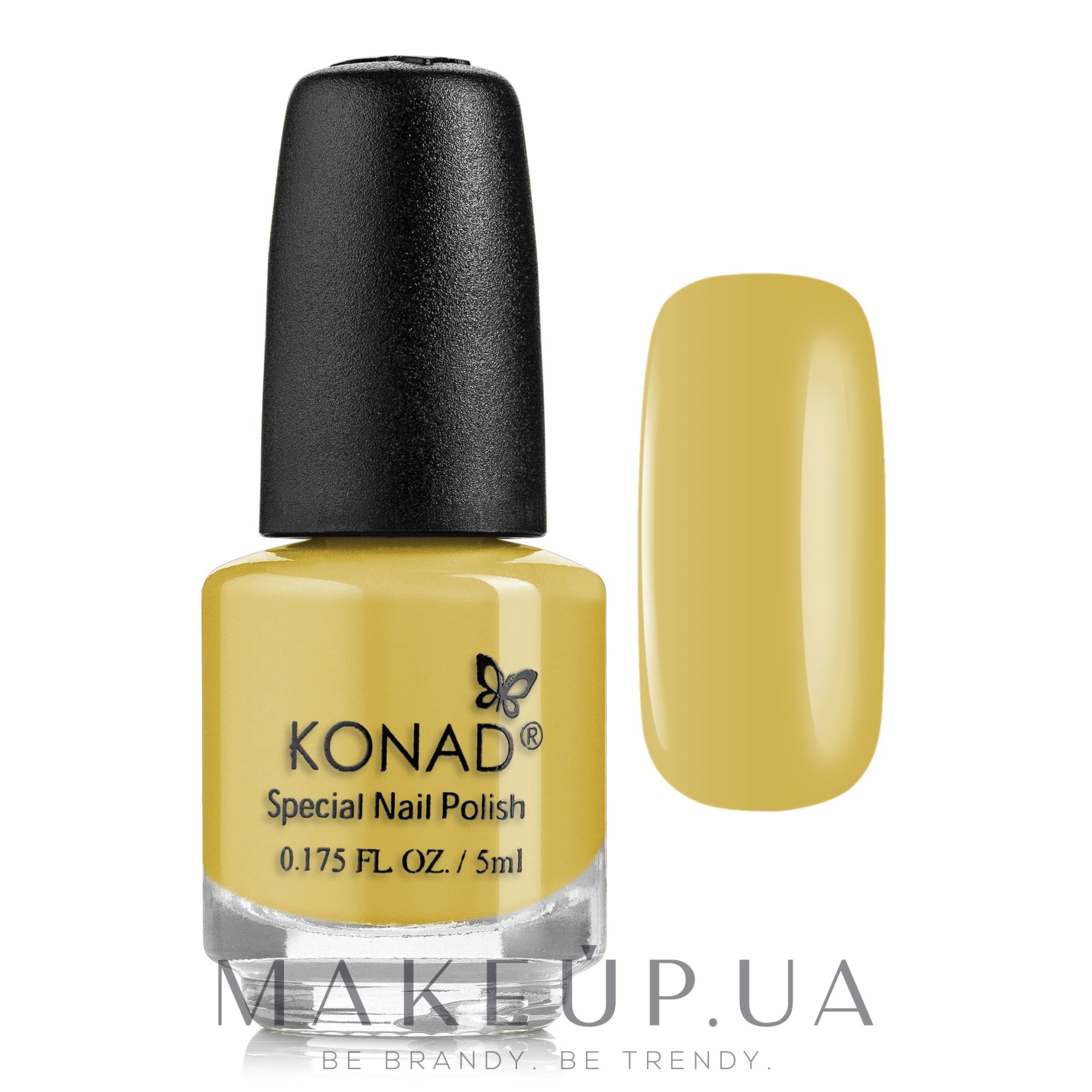 Лак для стемпінгу - Konad Small Nail — фото KD05 - Pastel Yellow