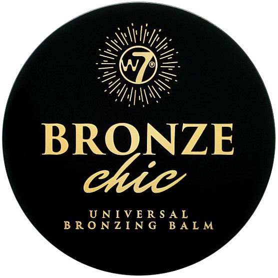Кремовый бронзер с сияющим финишем - W7 Bronze Chic Bronzing Balm — фото N2