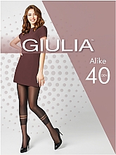 Колготки для жінок "Alike" 40 Den, nero - Giulia — фото N1