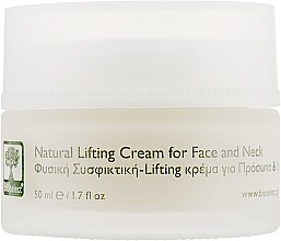 Крем-ліфтинг для обличчя та шиї з диктамелієй, гібіскусом і маслом кунжуту - BIOselect Natural Lifting Cream For Face And Neck — фото N1