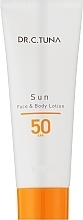 Сонцезахисний лосьйон - Farmasi Dr. C. Tuna Face & Body Sun Lotion SPF50 — фото N3