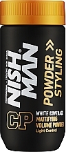 Пудра для стилізації волосся із сивиною - Nishman White Coverage Styling Powder — фото N1