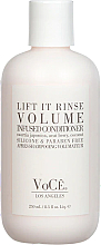 Парфумерія, косметика Живильний кондиціонер - VoCê Haircare Lift It Rinse Volume Infused Conditioner