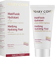 Матувальний зволожувальний флюїд для обличчя - Mary Cohr Hydrating MatiFluid (туба) — фото N2