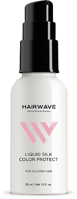 ПОДАРОК! Жидкий шёлк для интенсивного блеска волос "Color Protect" - HAIRWAVE Liquid Silk Color Protect — фото N1