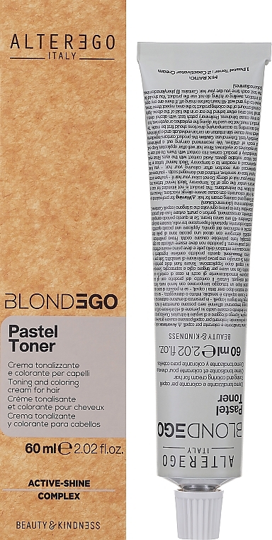 Безаммиачная тонирующая краска - Alter Ego Be Blonde Pure Toner — фото N1