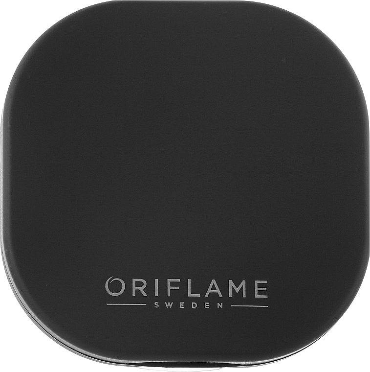 Розкладне дзеркало, 6.9х6.9 см, чорне - Oriflame — фото N1