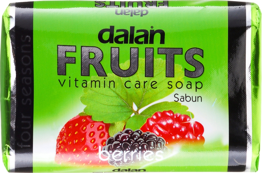 Туалетное мыло "Ягоды" - Dalan Fruits Soap  — фото N1