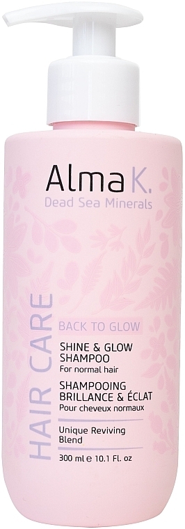 Шампунь для блиску та сяйва волосся - Alma K. Hair Care Shine & Glow Shampoo — фото N1