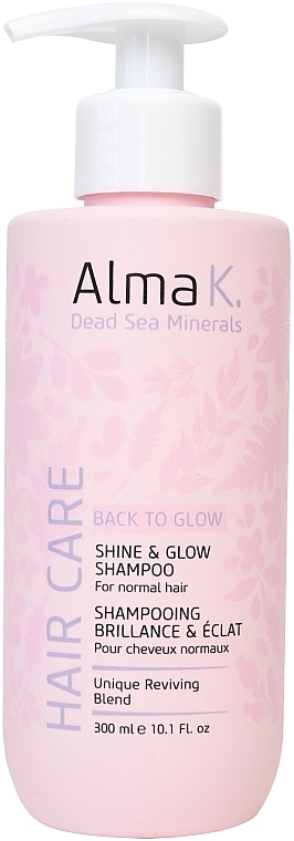 Шампунь для блеска и сияния волос - Alma K. Hair Care Shine & Glow Shampoo — фото N1