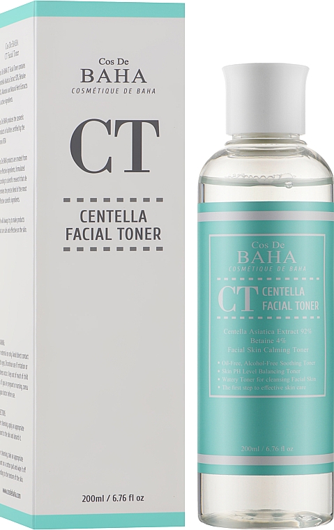 Тонер для лица с центеллой - Cos De BAHA Centella Facial Toner — фото N2