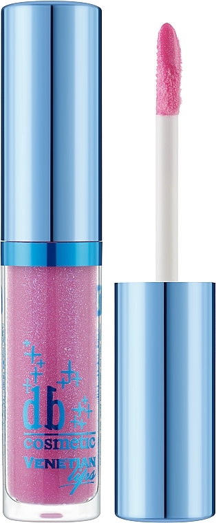 Жидкая помада для губ с шиммером - Dark Blue Cosmetics Venetian Lips Brillante — фото N1