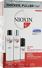 Духи, Парфюмерия, косметика Набор - Nioxin Hair Color Safe System System 4 Kit (shm/150ml + cond/150ml + mask/40ml)