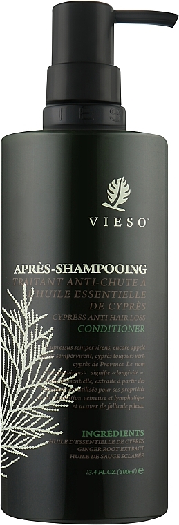 Кондиціонер від випадання волосся з кипарисом - Vieso Cypress Anti Hair Loss Conditioner — фото N1