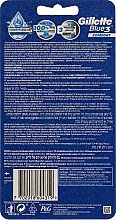 Набор одноразовых станков для бритья, 8 шт - Gillette Blue 3 Comfort — фото N8