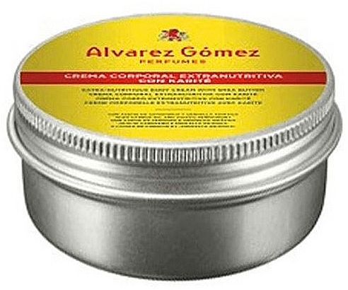 Alvarez Gomez Agua De Colonia Concentrada Crema de Karite Corporal - Крем для тіла — фото N2