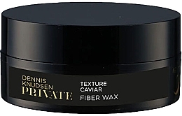 Воск для укладки волос - Dennis Knudsen Private 525 Texture Caviar Fiber Wax — фото N1