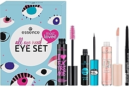 Набор - Essence All Eye Need Eye Set (mascara/12ml + liner/3ml + eye/penc/0.28g + shadow/6ml) — фото N3