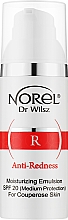 Увлажняющая эмульсия для кожи с куперозом - Norel Anti-Redness Moisturizing Emulsion For Couperose Skin SPF 20 — фото N1