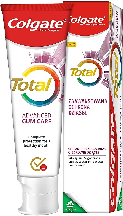 Зубная паста "Профессиональный уход за деснами" антибактериальная - Colgate Total