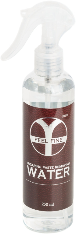 Косметична вода для шугарінга - Feel Fine Pro Sugaring Paste Removing Water — фото N3