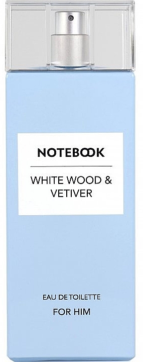 Notebook Fragrances White Wood & Vetiver - Туалетна вода — фото N1