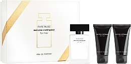 Парфумерія, косметика Narciso Rodriguez For Her Pure Musc - Набір (edp/50ml + b/lot/50ml + sh/gel/50ml)