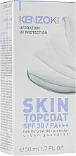 Парфумерія, косметика Захисна вуаль для обличчя - KenzoKi White Lotus Skin Topcoat SPF30 PA