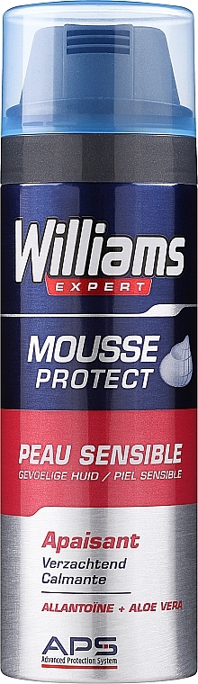 Пена для бритья для чувствительной кожи - Williams Expert Protect Shaving Foam For Sensitive Skin — фото N1