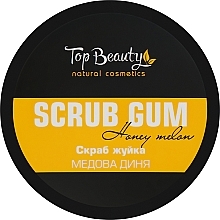 Духи, Парфюмерия, косметика Скраб-жвачка для тела "Медовая дыня" - Top Beauty Scrub Gum