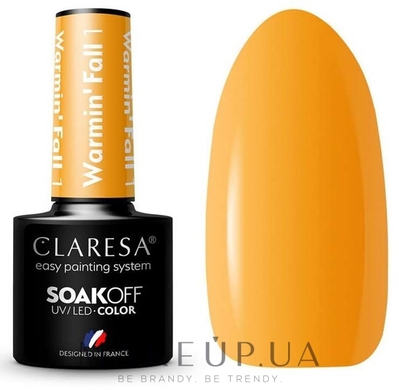 Гель-лак для нігтів - Claresa Warmin Fall Soak Off UV/LED Color — фото 1