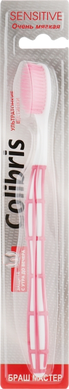 Colibris Sensitive - Зубная щетка, 0910, с ультратонкими щетинками, розовая: купить по лучшей цене в Украине | Makeup.ua