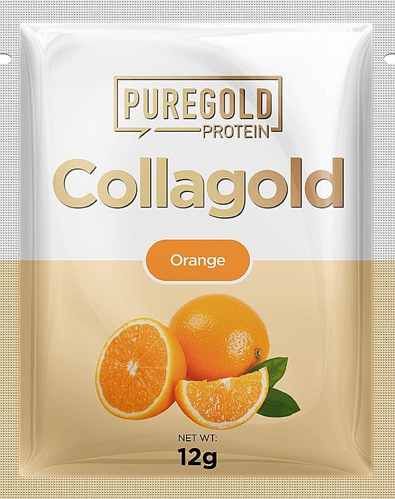 Коллаген с гиалуроновой кислотой, витамином С и цинком, апельсин - PureGold CollaGold Orange Juice — фото N3