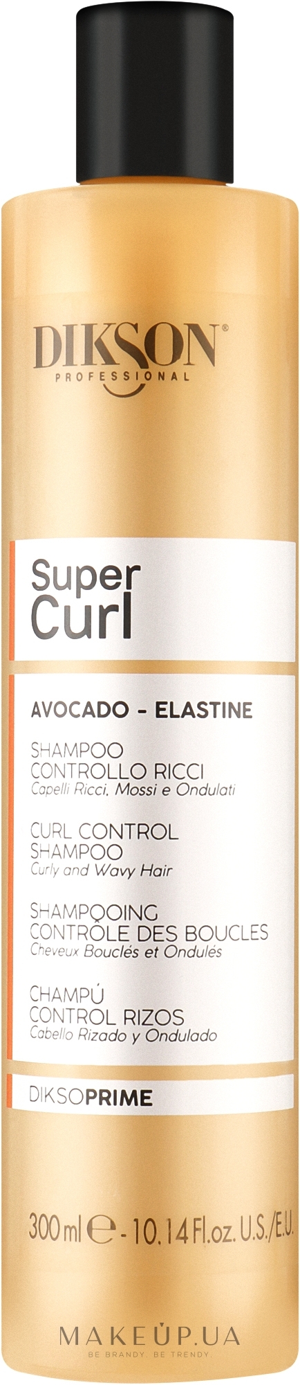 Шампунь для кучерявого волосся - Dikson Super Curl Shampoo — фото 300ml