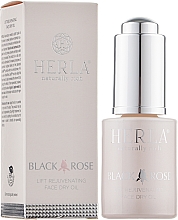 Масло для лица - Herla Black Rose Face Dry Oil — фото N2