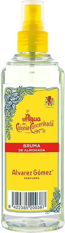 Alvarez Gomez Agua de Colonia Concentrada - Ароматичний спрей для подушки — фото N1