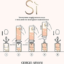 Giorgio Armani Si Intense - Інтенсивна парфумована вода (змінний блок) — фото N10
