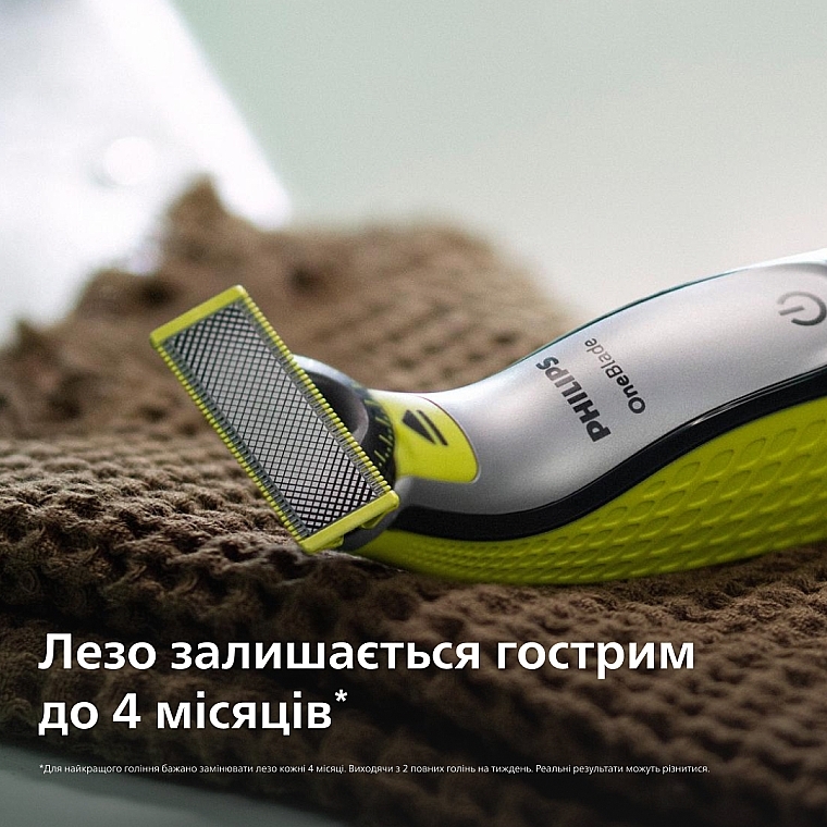 Змінні леза з насадками для тіла - Philips OneBlade 360 QP624/50  — фото N13