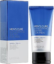 Парфумерія, косметика Сонцезахисна есенція для чоловіків - Missha Men’s Cure Sun Essence Suited For Men SPF50