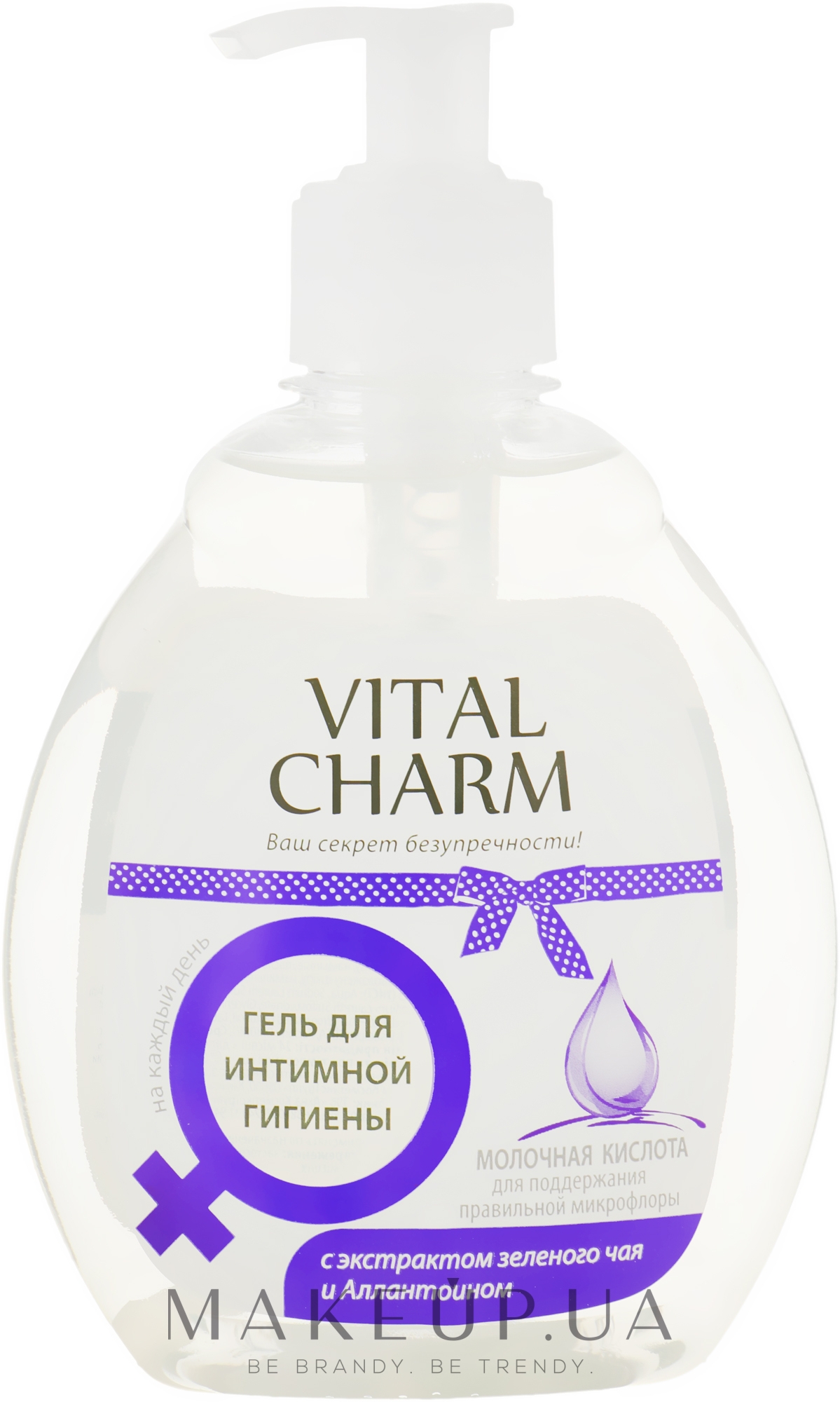 Гель для інтимної гігієни "Молочна кислота" - Vital Charm — фото 300ml