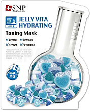 Парфумерія, косметика Маска тканинна для обличчя з вітаміном Е - SNP Jelly Vita Hydrating Toning Mask