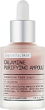 Духи, Парфюмерия, косметика УЦЕНКА Ампульная сыворотка с каламином - Logically, Skin Calamine Purifying Ampoule *