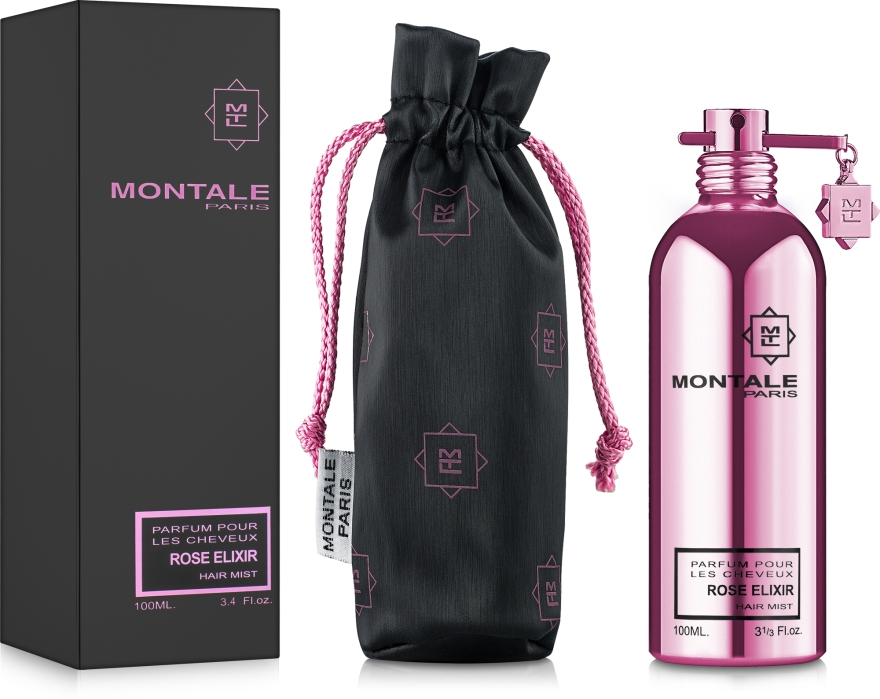 Montale Rose Elixir Hair Mist - Парфумований спрей для волосся 