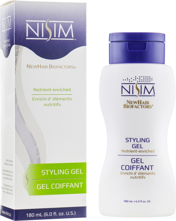 Гель для укладання волосся - Nisim NewHair Biofactors Styling Gel — фото N2