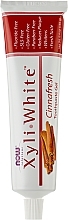 Зубная паста-гель с с корицей - Now Foods XyliWhite Toothpaste Gel — фото N1