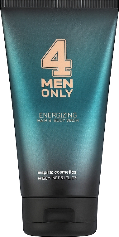 Энергетический шампунь-гель для душа - Inspira:cosmetics 4 Men Only Energizing Shampoo-Shower Gel — фото N1