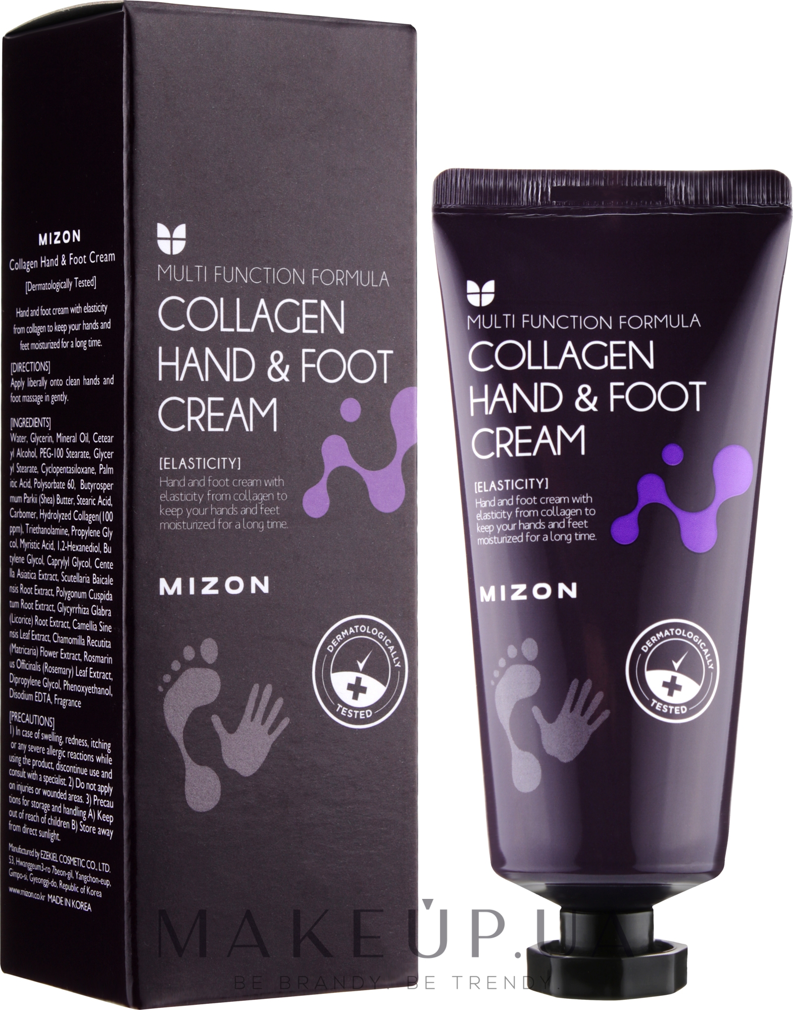 Крем для рук і ніг з колагеном - Mizon Collagen Hand And Foot Cream — фото 100ml
