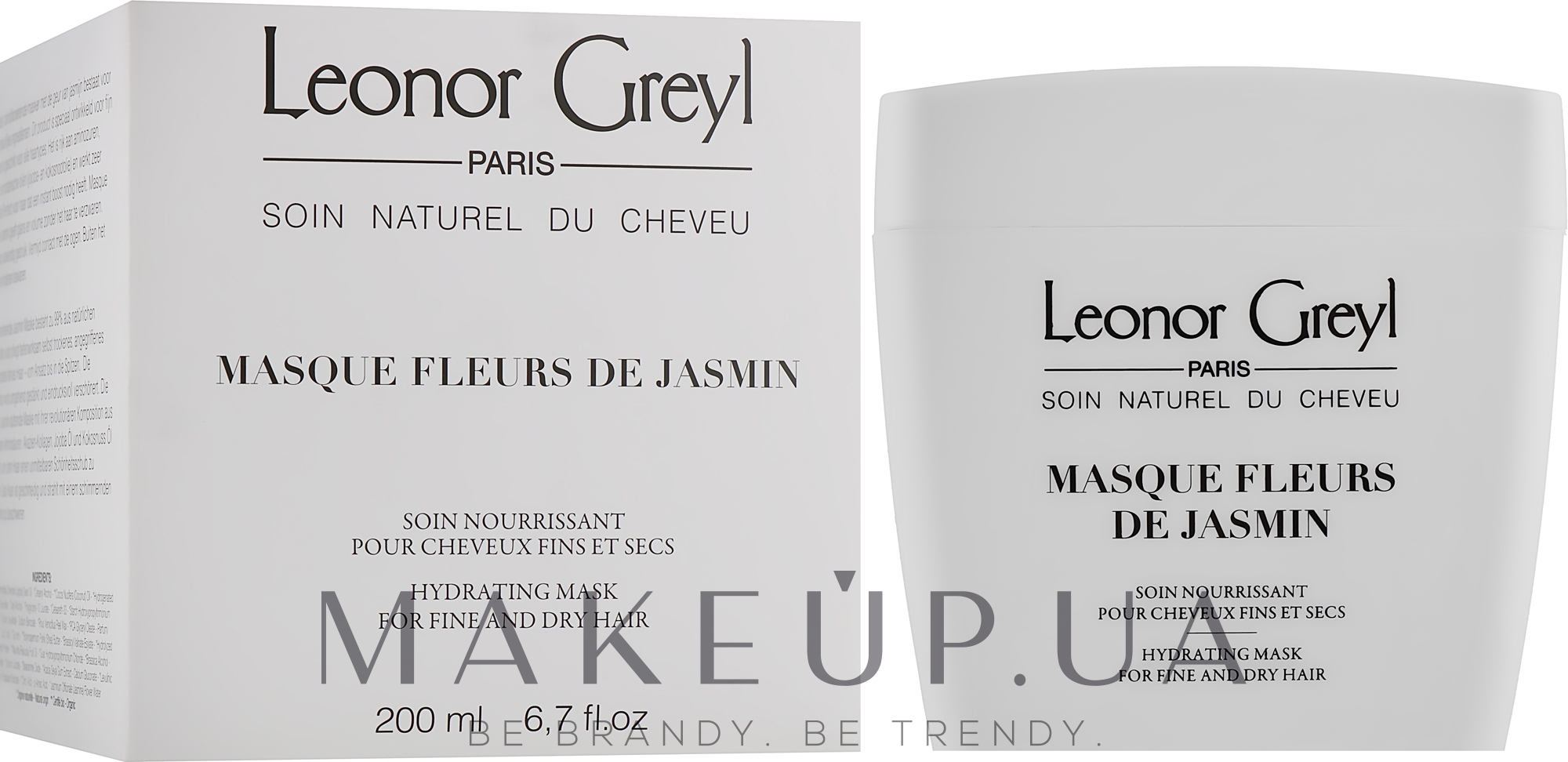Маска для ухода за волосами из цветов жасмина - Leonor Greyl Masque Fleurs De Jasmin — фото 200ml