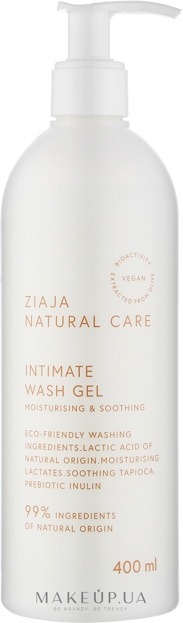 Средство для интимной гигиены - Ziaja Natural Care Intimate Wash — фото 400ml